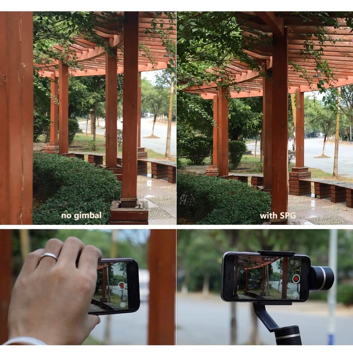 FeiyuTech SPG Newest Version 3-Axis Handheld Gimbal for smartphone and action cameras + 1 Year Warranty