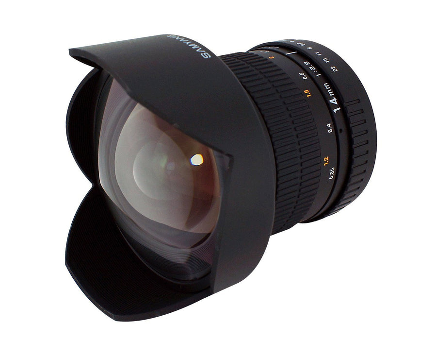 Samyang SY14M-C 14mm F2.8 Ultra Wide Angle Prime Lens for Canon DSLR Camera