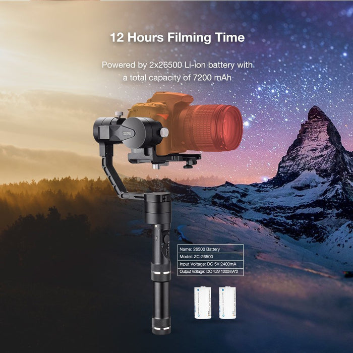 Zhiyun Crane V2 - 3 Axis Gimbal with 1.8 Kg Payload + 1 Year Warranty