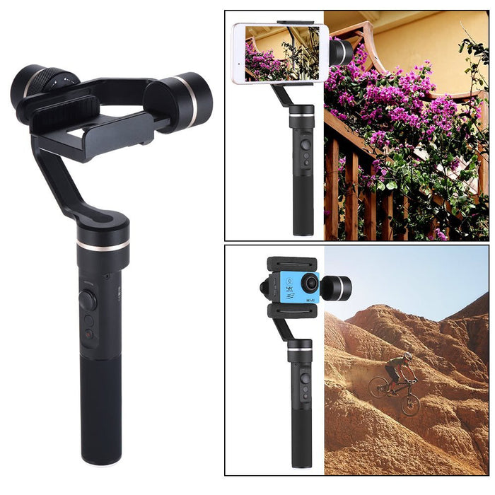FeiyuTech SPG Newest Version 3-Axis Handheld Gimbal for smartphone and action cameras + 1 Year Warranty