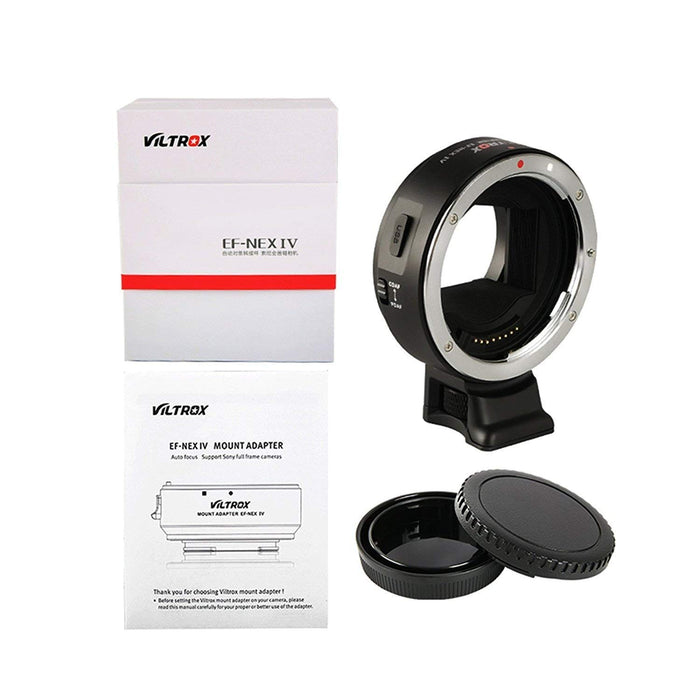 JSD PRO Viltrox EF-NEX IV adaptor ring - For Sony A7SII, and other Nex cameras