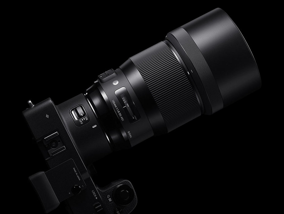 Sigma 135 mm f/1.8 DG HSM Art Lens for Canon DSLR Cameras (Black)