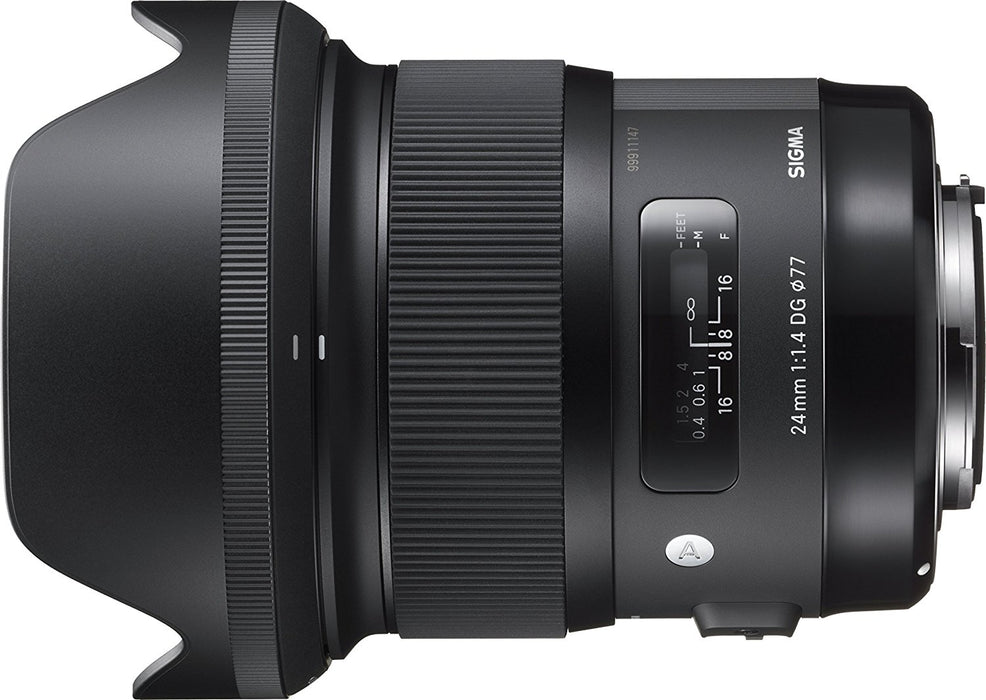 Sigma 24 mm f/1.4 DG HSM Art Lens for Canon DSLR Cameras
