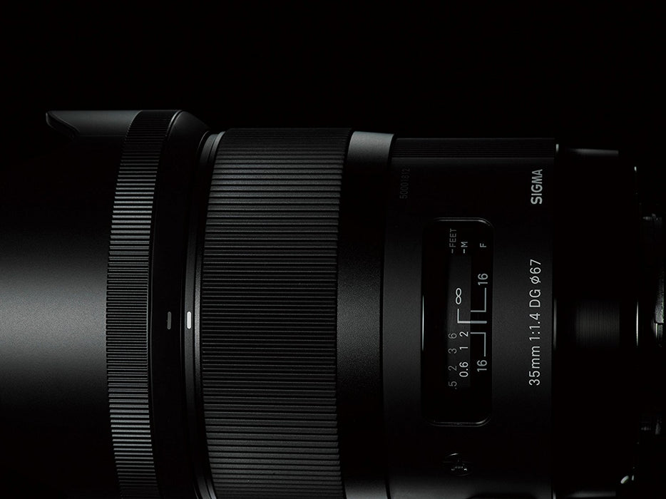 Sigma 35mm F/1.4 DG HSM Art Lens for Canon DSLR Cameras