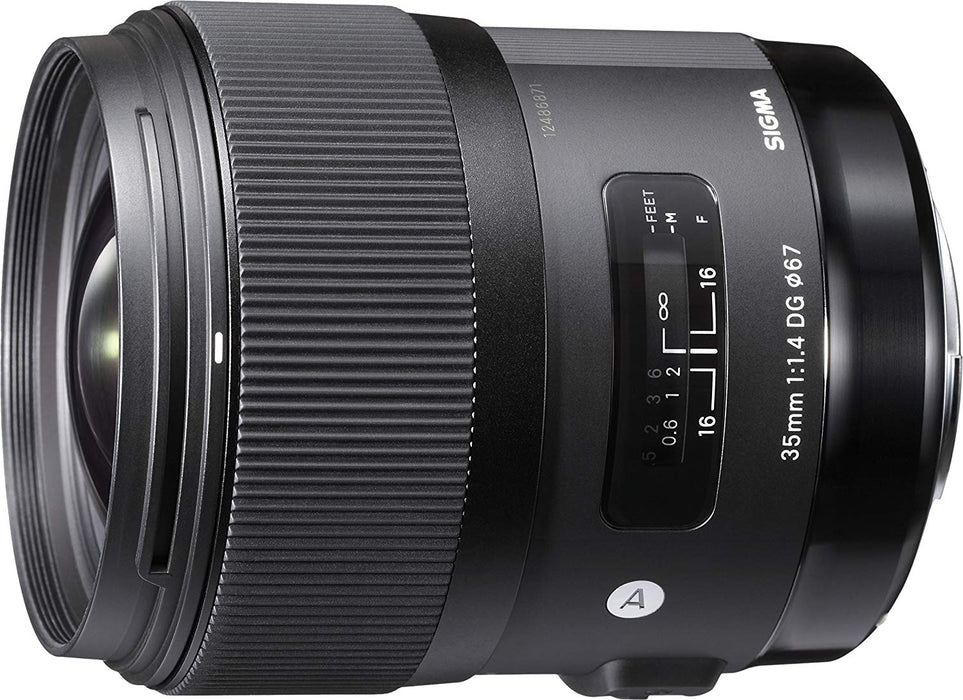 Sigma 35mm F/1.4 DG HSM Art Lens for Canon DSLR Cameras