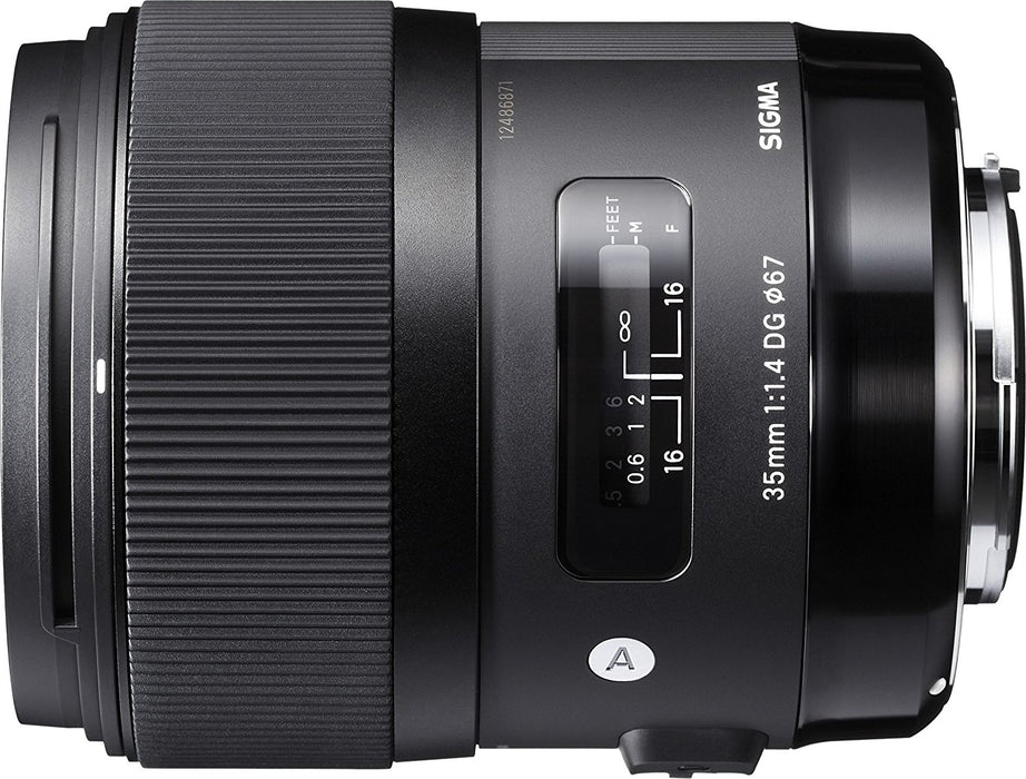 Sigma 35mm F/1.4 DG HSM Art Lens for Canon DSLR Cameras