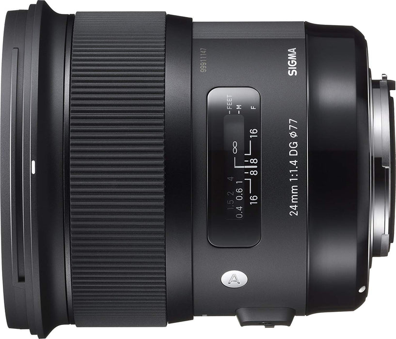 Sigma 24 mm f/1.4 DG HSM Art Lens for Canon DSLR Cameras