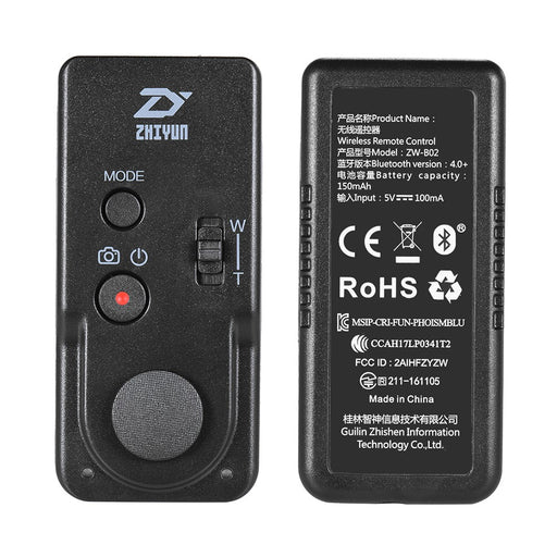 Zhiyun ZW-B02 Wireless Remote Control for Zhiyun Rider-M Crane Crane-M Smooth-2 Smooth-3 Smooth-Q Gimbal Stabilizer