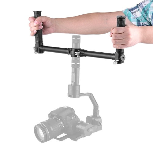 Dual Handheld Grip Bracket Kit for Zhiyun smooth Q and Zhiyun crane V2