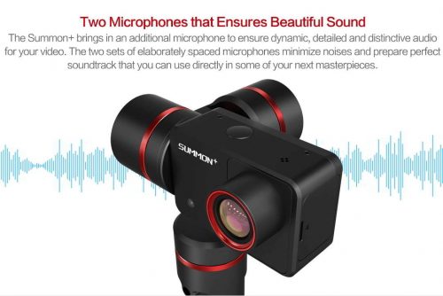 FeiyuTech Summon+ 3-Axis Gimbal with 4K 16MP Action Camera