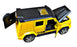 JSD PRO®- G-Wagon -JSD-DC021 -Premium Collection-Die Cast Model 1:32-Metal Toy Car with Storage Box (Yellow)