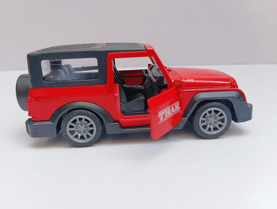 JSD PRO®-Thar-Red- JSD-DC046SB-Premium Collection-Die Cast Model 1:32-Metal Toy Car with Storage Box (Red)