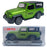 JSD PRO®- Thar -JSD-DC051-Premium Collection-Die Cast Model 1:32-Metal Toy Car with Openable Doors, Light & Sound with Storage Box (Mettalic Green)