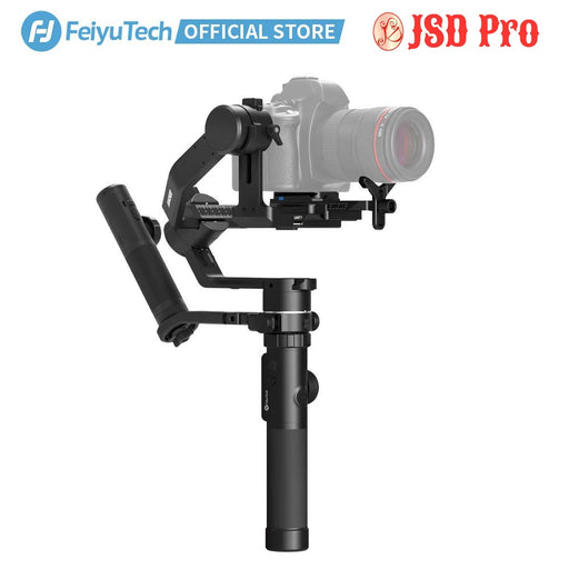FeiyuTech AK4500 DSLR Camera Stabilizer, The Godzilla Gimbal, Payload 4.6 KG for Sony Canon Panasonic Nikon, Detachable Design, Lock Button, LCD Touch Screen Include Motion Controller