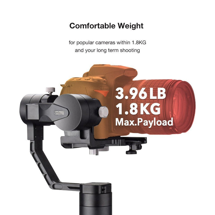 Zhiyun Crane V2 - 3 Axis Gimbal with 1.8 Kg Payload + 1 Year Warranty