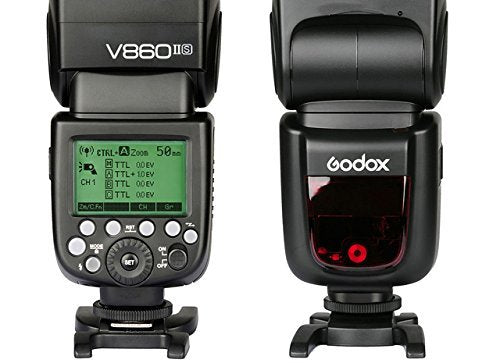 GODOX Ving V 860 II TTL Li-Ion Flash Kit for Canon Cameras (Black)