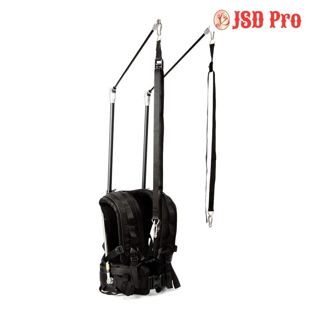 JSD Pro Laing V10 Camera Carrying Vest Carrier Support 2.5-8kg Load for Zhiyun Crane 2 & DJI Ronin Dual Handheld 3Axis Handheld Gimbal Stabilizer Film Movie Making System