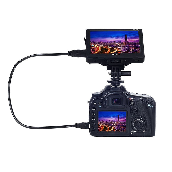 Viltrox DC 50 (5" Display) for Camcorder and other Cameras With HDMI