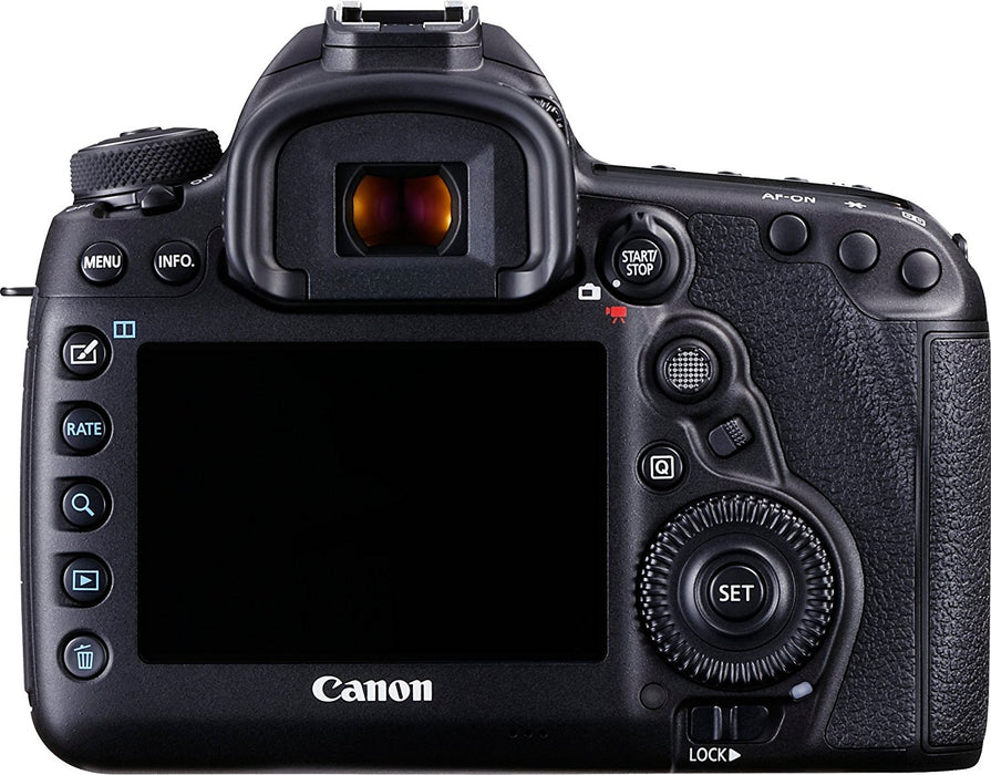 Canon Eos 5D Mark IV 30.4 MP Digital SLR Camera (Black) + EF 24-105mm is II USM Lens Kit