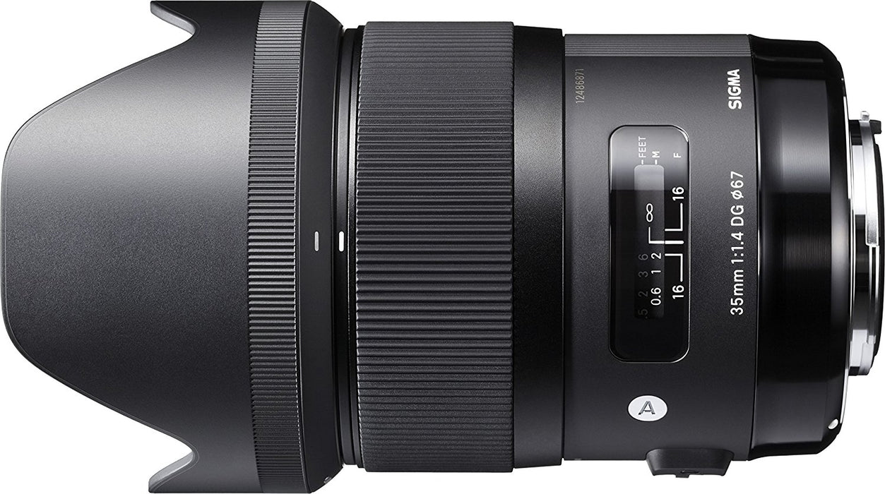 Sigma 35mm F/1.4 DG HSM Art Lens for Canon DSLR Cameras