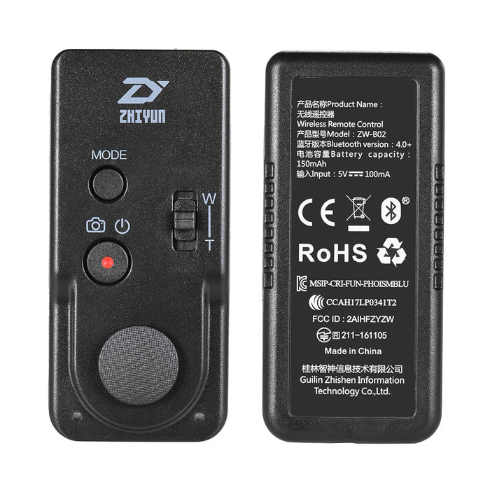 Zhiyun ZW-B02 Wireless Remote Control for Zhiyun Rider-M Crane Crane-M Smooth-2 Smooth-3 Smooth-Q Gimbal Stabilizer